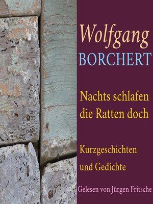 cover image of Wolfgang Borchert